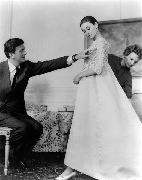 founder of givenchy|audrey hepburn and hubert givenchy.